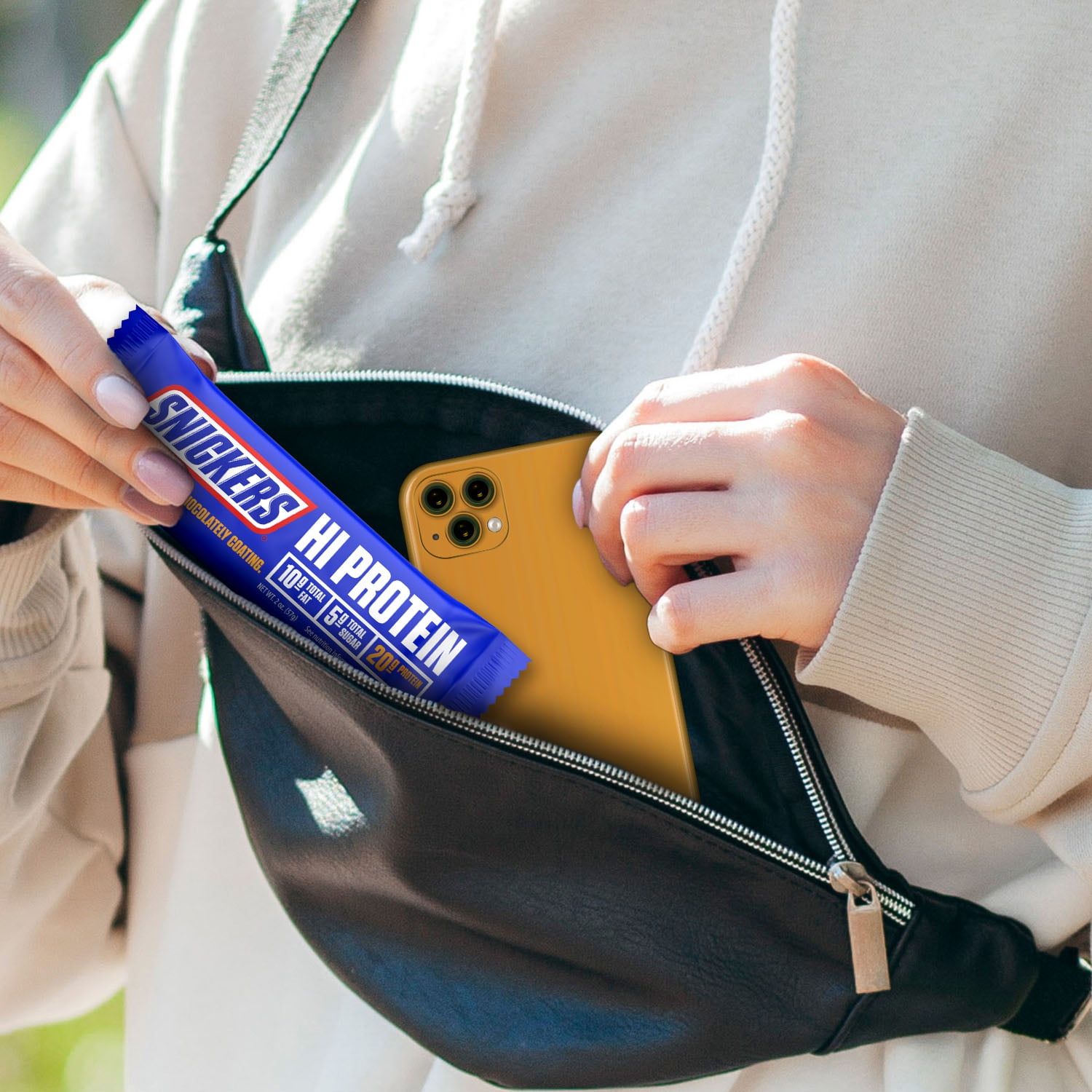 (4 pack) Snickers Peanut & Caramel Hi Protein Bar - 2.01 oz