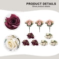 thumbnail image 7 of AFQH 3pcs rose home artificial flowers wedding bouquet photography decoration, 7 of 7