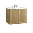 thumbnail image 2 of James Martin 545-V30-LNO-3WZ Single Vanity Light Natural Oak w/ White Zeus Top, 2 of 17