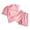 Pink, variant on Girls Outfits Set Casual Summer Outfit Toddler Kids Sportswear Two Piece Short Sleeve Pants Comfy Play Clothes for Ages 2 10 6 Month Girl Clothes 3-4 Years
