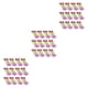 thumbnail image 5 of Bewildely Clips de perchas multiusos de plástico de 60 uds., abrazaderas de costura coloridas, Clips de encuadernación de edredón artesanal 60PCS 3piezas Bewildely CBP254753, 5 of 6