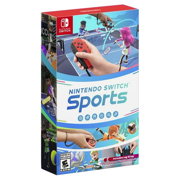 Nintendo Switch Sports with Leg Strap - International Region Free Version