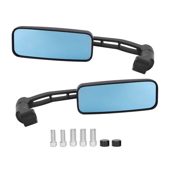 Eastbuy Handlebar End Aluminum Motorcycle Mirrors