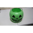 thumbnail image 1 of Halloween Pumpkin Jack O' Lantern Candy Bucket (Green), 1 of 3