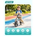 thumbnail image 6 of GOTRAX KS12 Kids Balance Bike for Ages 2-5, LED Light Strip, Lightweight ,Adjustable Seat, Easy to Assemble,White, 6 of 9