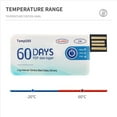 thumbnail image 4 of Registrador de datos de temperatura TempU05, 60 días, un solo uso, PDF, analizador USB, 4 of 5