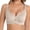 Beige, variant on Women Seamless Wireless Support Bra, Scallop Neckline Comfort Bralette, Adjustable Strap No-Show Everyday Underwear for Full Coverage Blue XXL