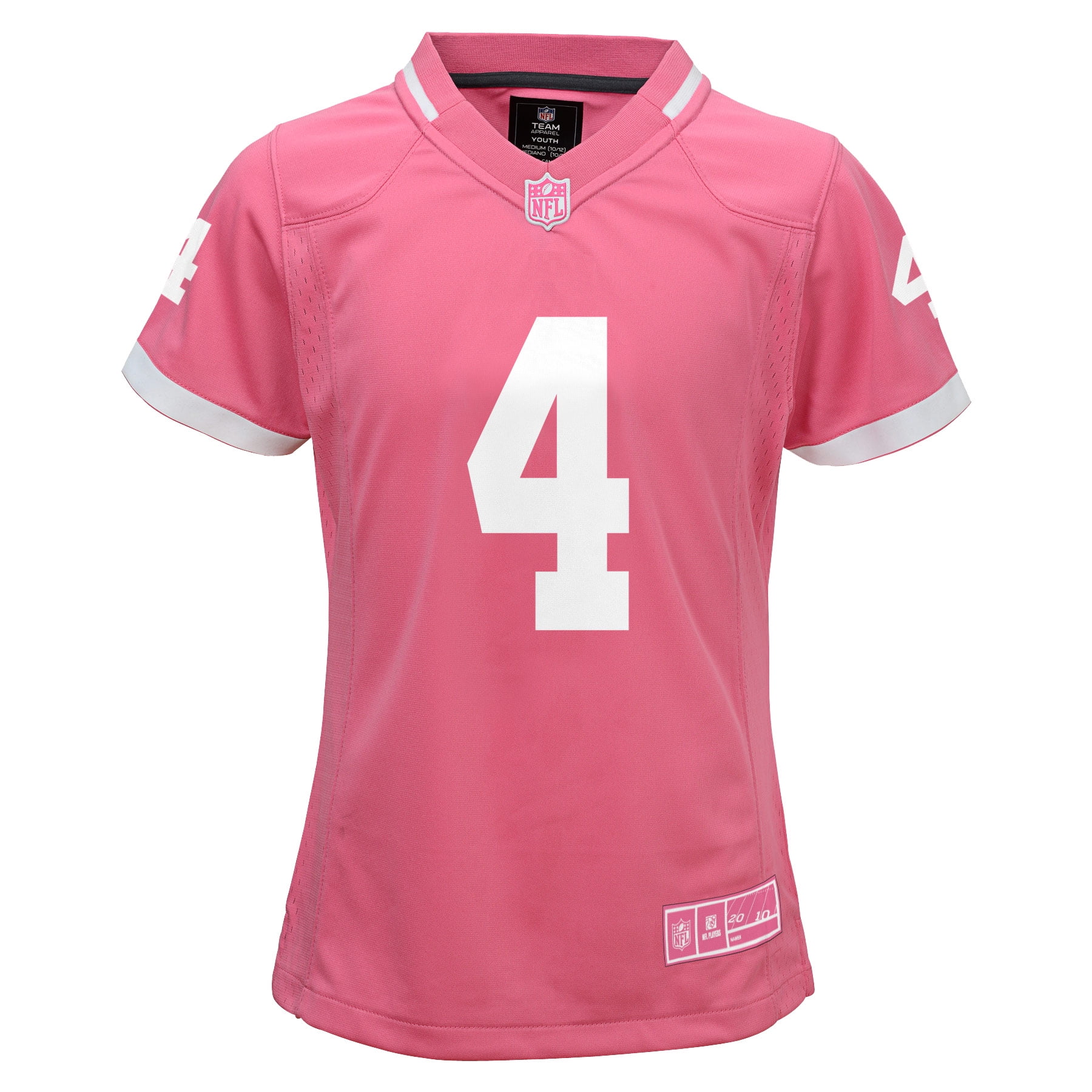 womens pink raiders jersey