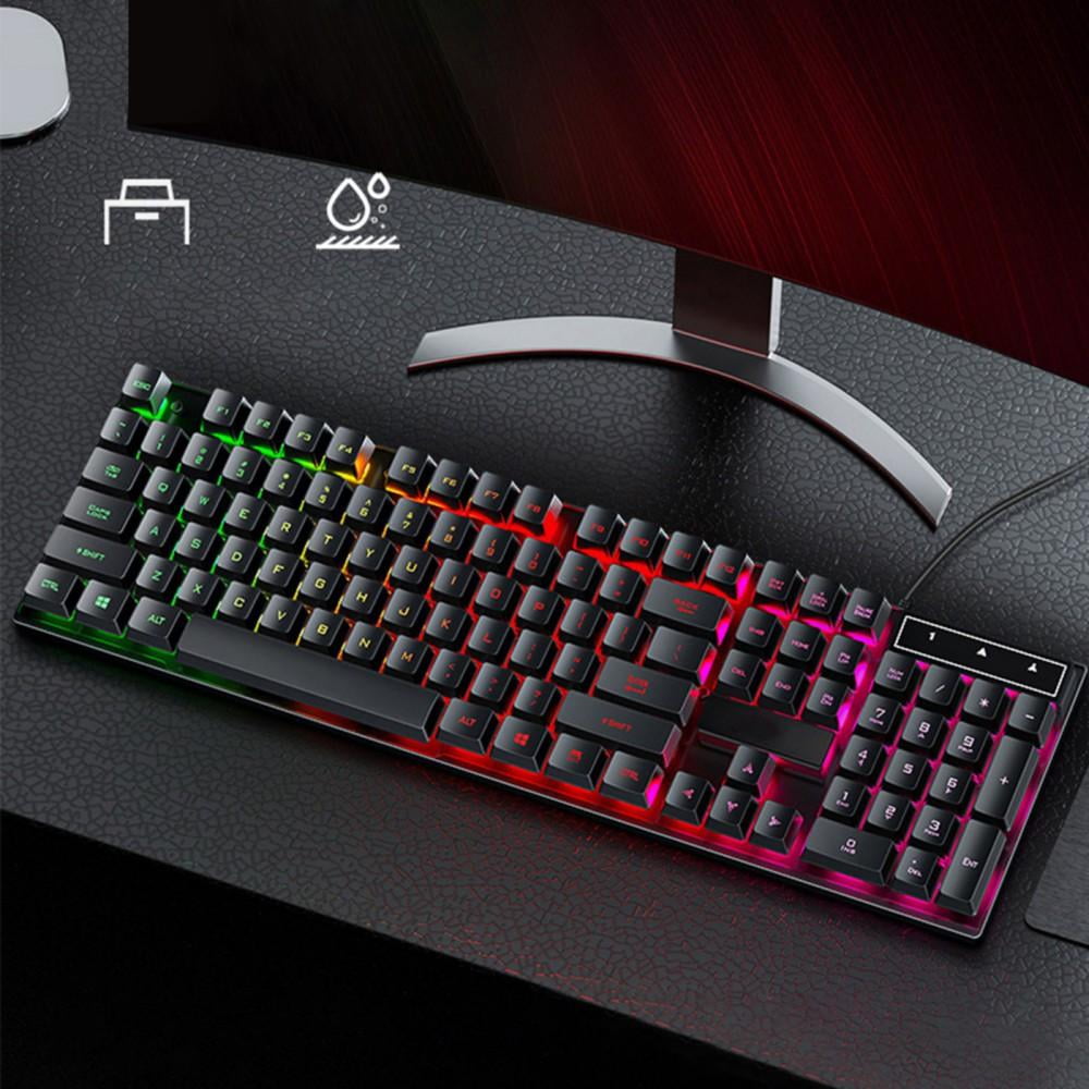 Buy Gaming Mechanical Keyboard, LED Backlit Keyboard USB Wired Computer