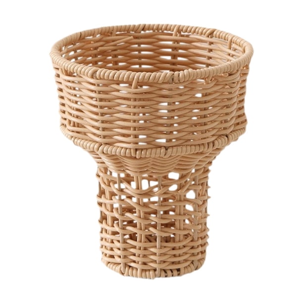 Canasta de Flores de Macetas de Macetas de Macetas de Planta Bouquet Bouquet Bouquet Canasta Tejida para La Mesa Del Centro de La Mesa Del Escr
