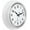 White, variant on Retro Wall Clock 9.5 Inch Blue Kitchen 50's Vintage Design Round Silent Non Ticking Battery Operated Quality Quartz Clock (Robin Egg Blue)