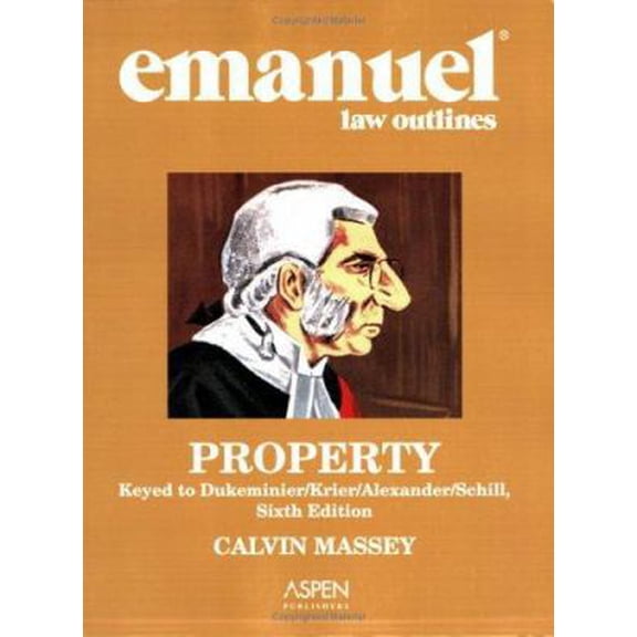 Pre-Owned Emanuel Law Outlines: Property, Dukeminier/Krier Edition (Paperback) 0735561516 9780735561519
