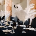 thumbnail image 5 of 10 plumas de avestruz grandes de 15 a 60 cm, plumas de avestruz blancas, centros de mesa de carnaval, accesorios de decoración para fiestas y bodas, 5 of 5
