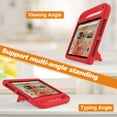 thumbnail image 2 of ELEHOLD for Amazon Fire HD 10 13th Generation 2023 Rugged Case Kids Friendly EVA Full Body Protective Handle Grip Kickstand Function Shockproof Kids Case for Fire HD 10 2023,Red, 2 of 7