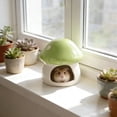 thumbnail image 3 of Ceramic Hamster Hideout Shaped Animal for Gerbils Small Pet Habitat Enclosure, 3 of 6