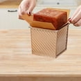 thumbnail image 1 of Revestimiento para tostadas, papel para hornear, accesorios antiadherentes, estera de pan versátil resistente a altas temperaturas, revestimiento para L, 1 of 8