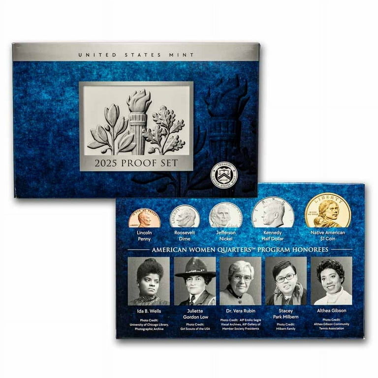 U.S. Mint, 2025-S Proof Set, 10 Coins, Final Year American Women