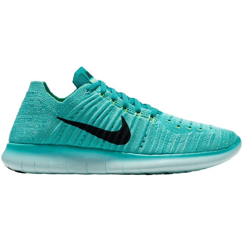 Nike - Nike Women's Free RN Flyknit Running Shoes - Hyper Turq/Rio Teal ...