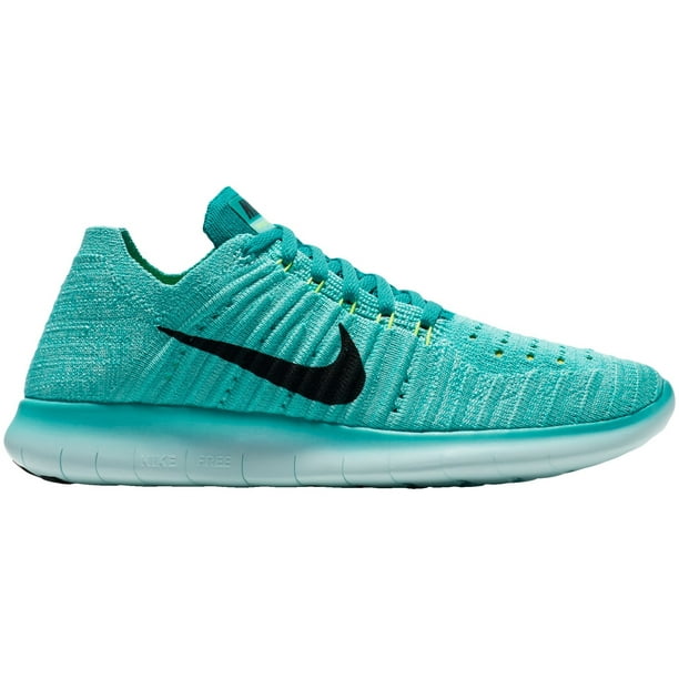 Nike Nike Women's Free RN Flyknit Running Shoes Hyper Turq/Rio Teal