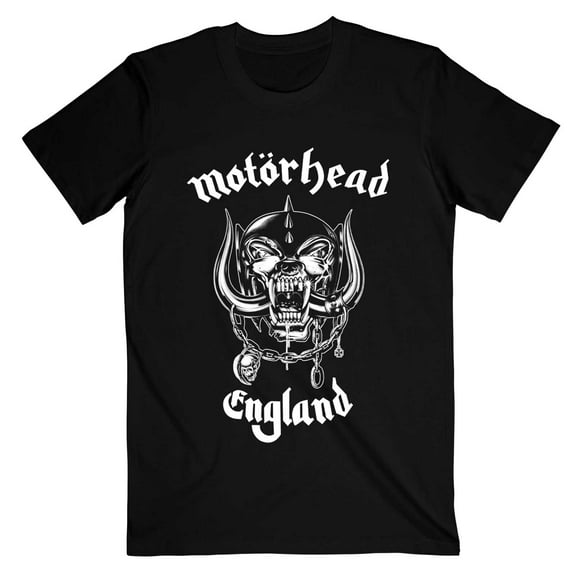 Men's Motorhead England Slim Fit T-shirt Small Black
