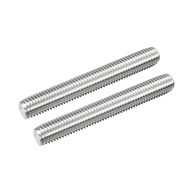 Unique Bargains Fully Threaded Rod M14 x 100mm 2mm Thread Pitch 304 Stainless Steel Right Hand Threaded Rods Bar Studs 2 Pack
