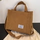 thumbnail image 3 of Bolso Hobo elegante para mujer, Bolso de hombro liso de gran capacidad, Bolso de compras informal para mujer, 3 of 6