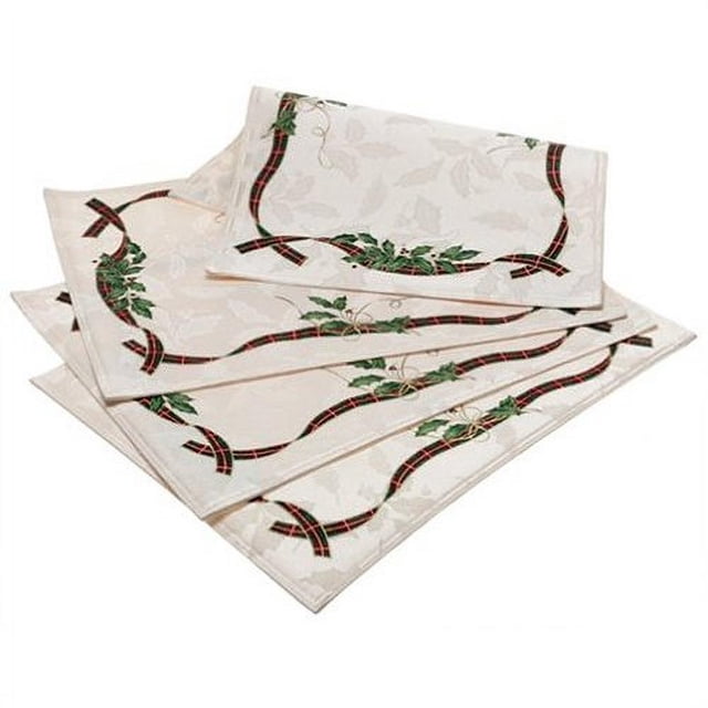 Lenox Holiday Nouveau Placemats, Set of 4