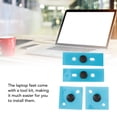 thumbnail image 3 of 4Pcs Laptop Rubber Feet, Non Slip Replacement Bottom Case Feet for 3/4/5, with Tool Kit, Laptop Accessories Kit, 3 of 7