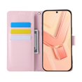 thumbnail image 2 of For Xiaomi Redmi 12 4G 5G (Global) Note 12R 5G Case Rose Flower PU Leather Wallet Phone Cover with 3, 2 of 5