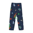 thumbnail image 5 of Daiia Dinosaur Astronaut Space Surfing Men's Sleep Pant with Pockets and Drawstring,Pajama Pants-Large, 5 of 9