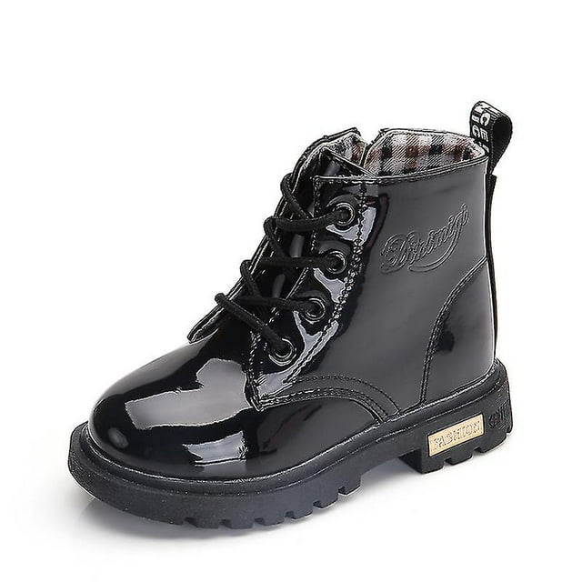 Bottes Imperméables en Cuir Pu pour Filles