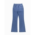 thumbnail image 6 of Dxzfnsa Women's High Waisted Flared Jeans Bell Bottom Stretch Denim Pants with Pockets, Slim Fit Casual Bootcut Jeans Long Length Street Style XS-2XL, 6 of 9