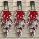 thumbnail image 2 of Lucakuins Corona de Navidad para Puerta Frontal, Bolas de Cono de Pino Bowknot Guirnaldas Brillantes, Guirnalda Iluminada Fiesta Adornos Festivos Decoraciones de Fiesta Lucakuins Decoración festiva, 2 of 8
