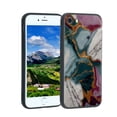 thumbnail image 1 of Compatible with iPhone SE 2020 Phone Case, Marble-4 Case Silicone Protective for Teen Girl Boy Case for iPhone SE 2020, 1 of 1