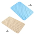 thumbnail image 2 of Naiovety Alfombrilla de baño para ducha, alfombrilla de baño rectangular antideslizante, lavable, Extra flexible, con agujeros, alfombrilla de Juegos de accesorios de baño, 2 of 6