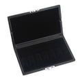 thumbnail image 1 of Wood PU Leather Bassoon Reeds Storage Case, Lightweight Durable Box with Soft Inner Pad, Buckle Closure, Holds 6 Reeds, for Bassoon Lovers, 1 of 7