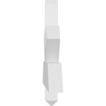 thumbnail image 3 of 84"W x 14"H x 2"D x 4"F, 4/12 Pitch, Kennewick Architectural Grade PVC Gable Bracket, 3 of 8