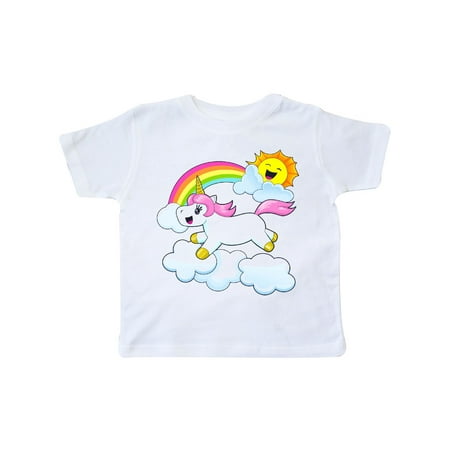 

Inktastic Cute and Playful Unicorn Gift Toddler Boy or Toddler Girl T-Shirt