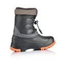 thumbnail image 4 of Nova Utopia Boys Girls Snow Boots NFWB01 Black 2, 4 of 7