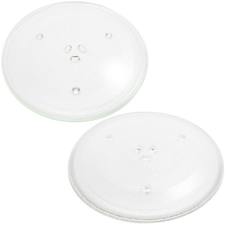 

2-Pack Replacement General Electric / G.E. JVM1410BC002 Microwave Glass Plate - Compatible General Electric / G.E. WB39X10003 WB39X10002 Microwave Glass Turntable Tray - 12 1/2 (318mm)