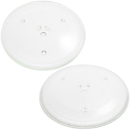 

2-Pack Replacement General Electric / G.E. EMO2000C01WW Microwave Glass Plate - Compatible General Electric / G.E. WB39X10003 WB39X10002 Microwave Glass Turntable Tray - 12 1/2 (318mm)