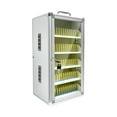 thumbnail image 2 of LeeQinersw Phone Storage Cabinet Aluminum Alloy Lockable Phone Locker for Repair Stores 60 Slots, 2 of 9