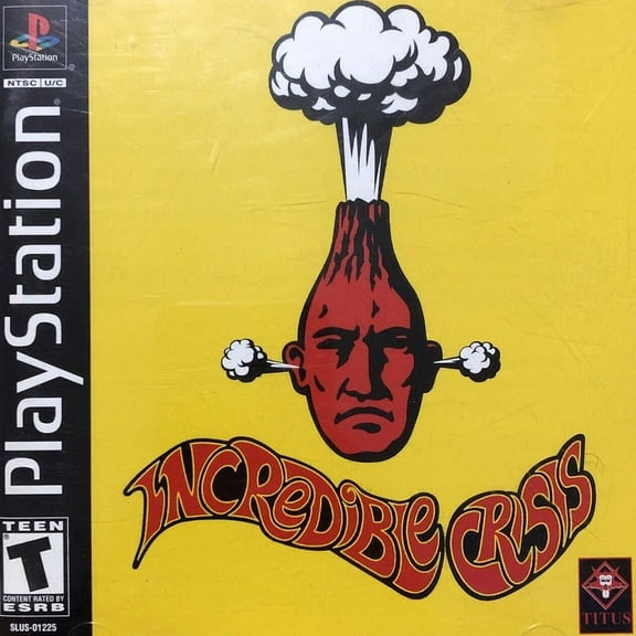 Restored Incredible Crisis (PlayStation 1, 2000) Video Game (Refurbished)