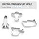 thumbnail image 4 of Moldes de acero inoxidable para cortador de galletas, molde para dulces DIY Feliz Sencillez, 4 of 5