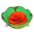 thumbnail image 1 of Tapis de Repas Lent pour Animaux en Forme de Fleur Tapis de Fouille pour Chiens Bol de Reniflement Interactif, 1 of 8