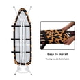 thumbnail image 5 of HELLHERO Iron Cover for Ironing Board Leopard Ironing Board Covers Fits Standard 54" x 15" Inch Boards Stain & Scorch Resistant, Home Decor, 5 of 6