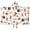 White Christmas Santa, variant on White Christmas Santa and Gift Pattern Hooded Bath Towel，50"x30" for Ages 3 To 12 Kids, Quick Dry Lightweight Soft Microfiber Hood Beach Towel Cover Up for Kids