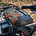 thumbnail image 2 of Uorisanigo ATV Seat Cover Four Wheeler Accessories Aesthetic Skull Motor Seat Cover Motorcycle Passenger Seats Cushion Covers for Polaris Sportsman Polaris Scrambler Honda Rancher, 2 of 7