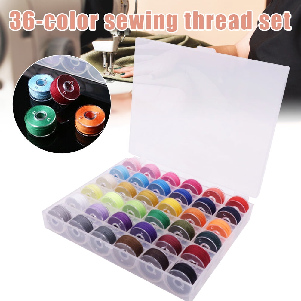 Sewing Arts & Crafts Spools Sewing Thread PreWound Bobbins Set