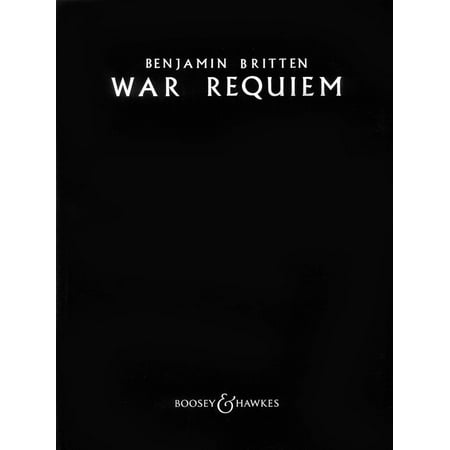 Boosey and Hawkes War Requiem, Op. 66 (1961-62) Vocal Score Vocal Score composed by Benjamin